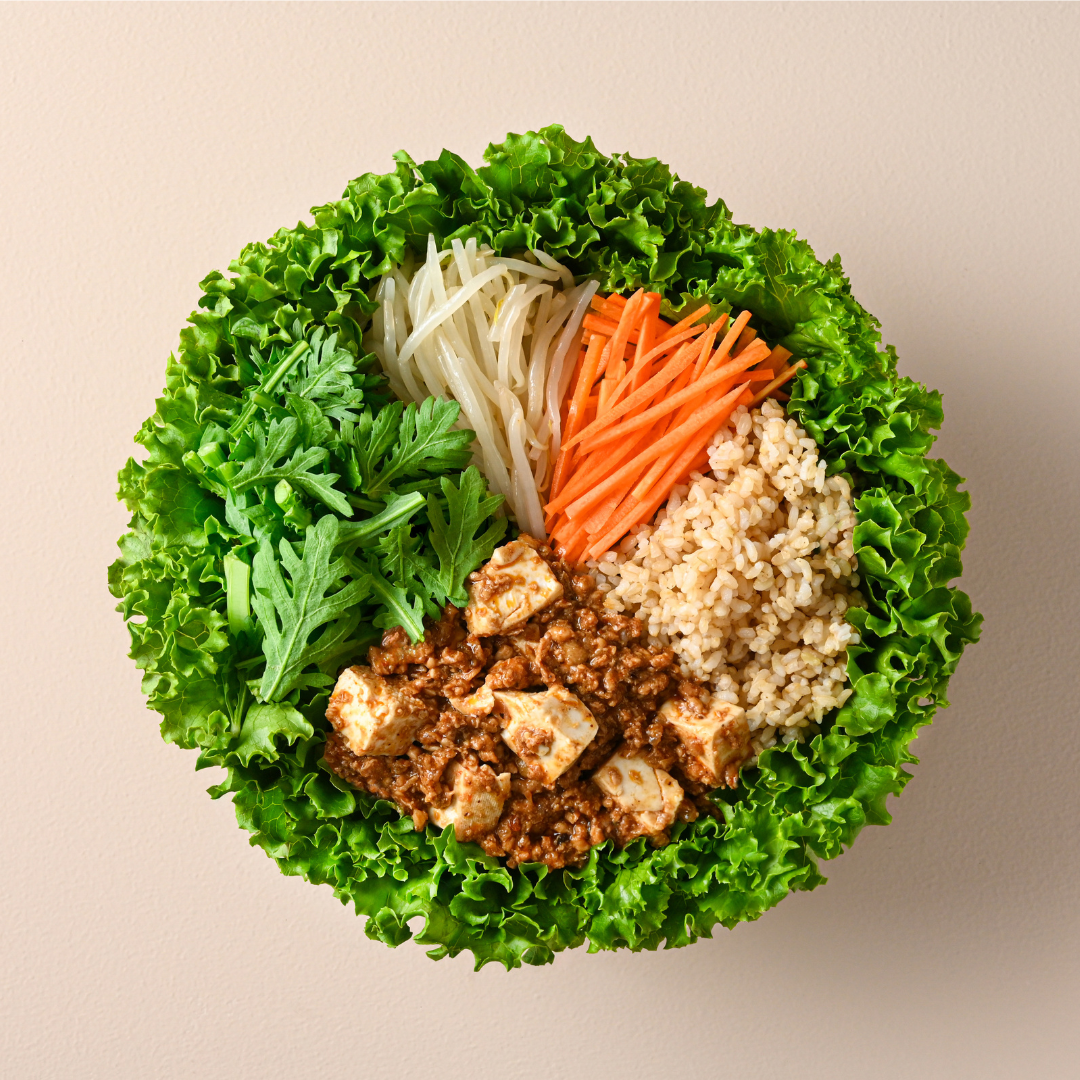 麻婆豆腐×サラダ」サラダの常識を変える一杯 WithGreen季節限定