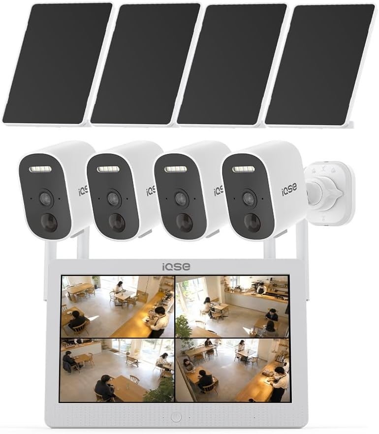 華視時代、分離式ソーラーパネル採用の屋外防犯カメラ「IQSE-K3」を発売