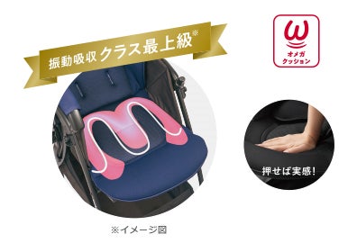 赤ちゃん本舗×アップリカ 共同開発 赤ちゃんの乗り心地を 赤ちゃん本舗×アップリカ 共同開発 赤ちゃんの乗り心地を