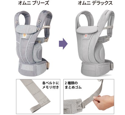 おしゃれ&高機能な最新型!エルゴベビー「OMNI Deluxe」オニキス おしゃれ&高機能な最新型!エルゴベビー「OMNI Deluxe」オニキス