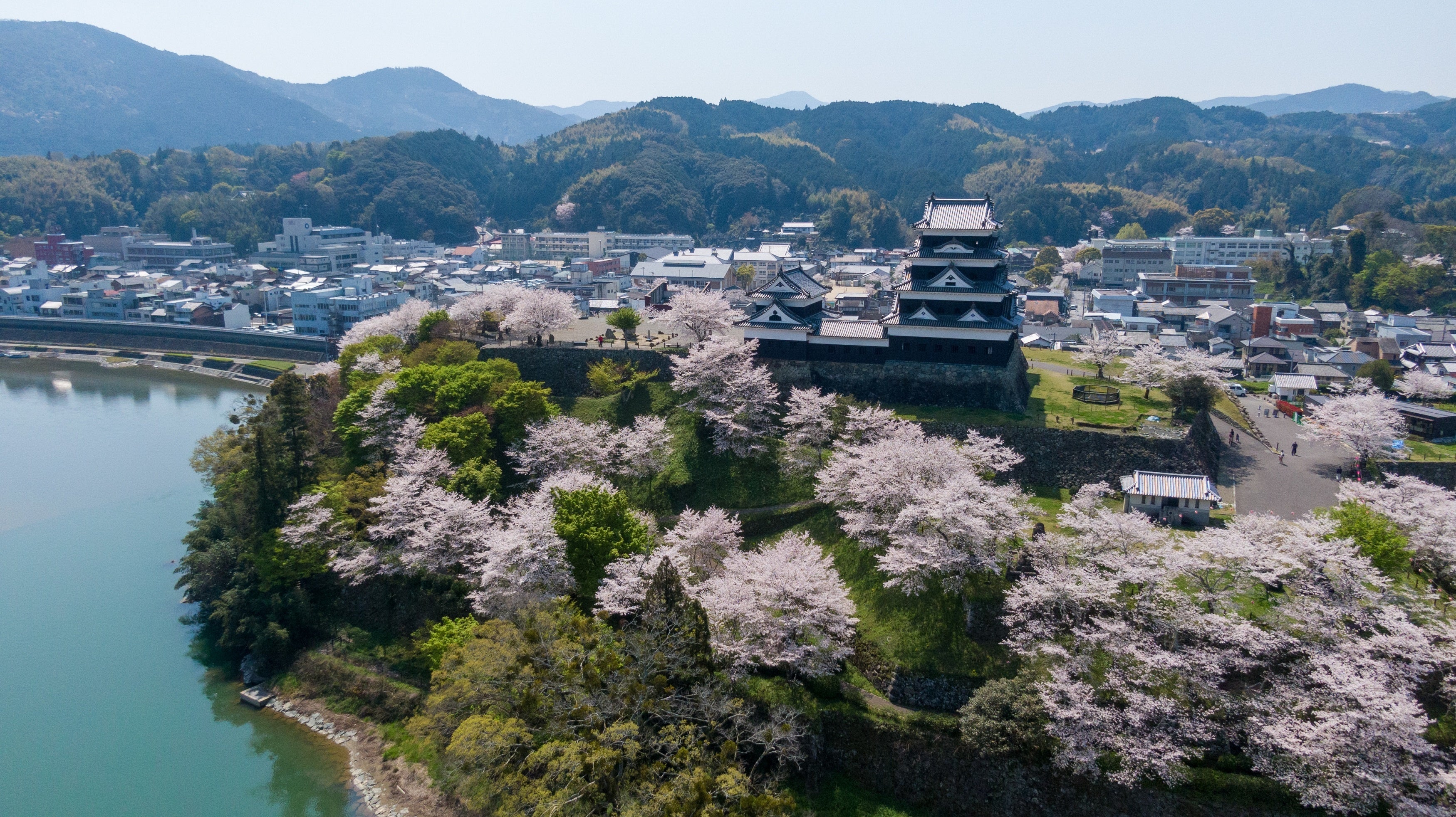 愛媛県　大洲町　大洲　大洲城山公園　大洲神社　大洲町雪ノ桝形　絵葉書　9枚 愛媛県大洲のシンボル「大洲城」の見どころ完全ガイド - 日本の