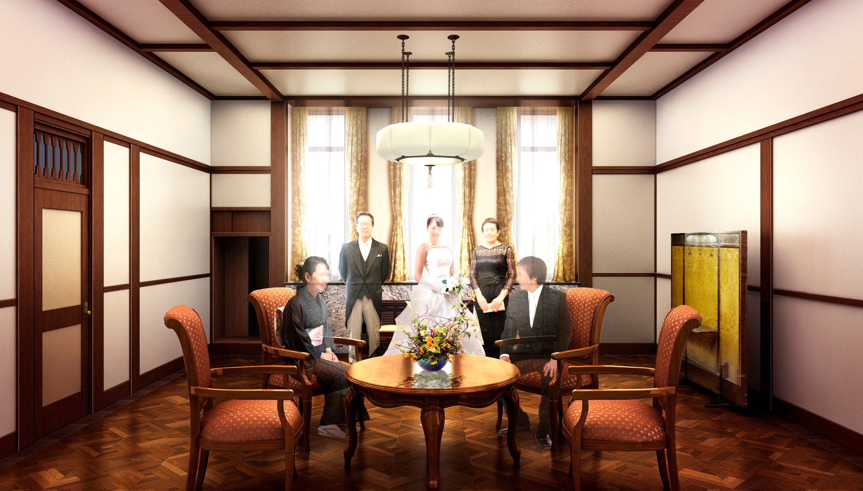 ※結婚式イメージ図（東急不動産提供）