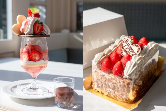 プレスリリース】国産いちごを贅沢に味わえるサントノーレパフェ