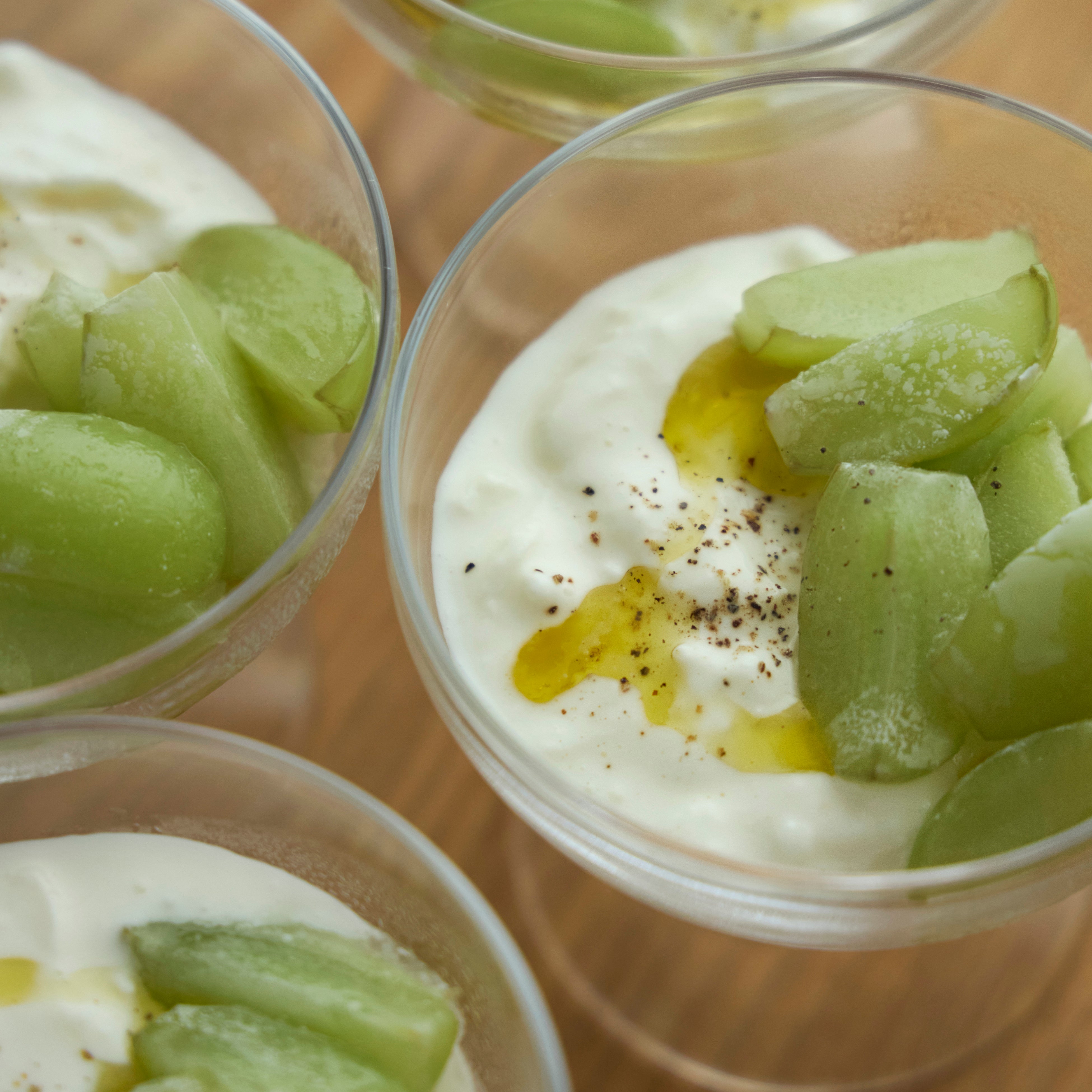 「シャインマスカットとストラチャテッラ」税込748円