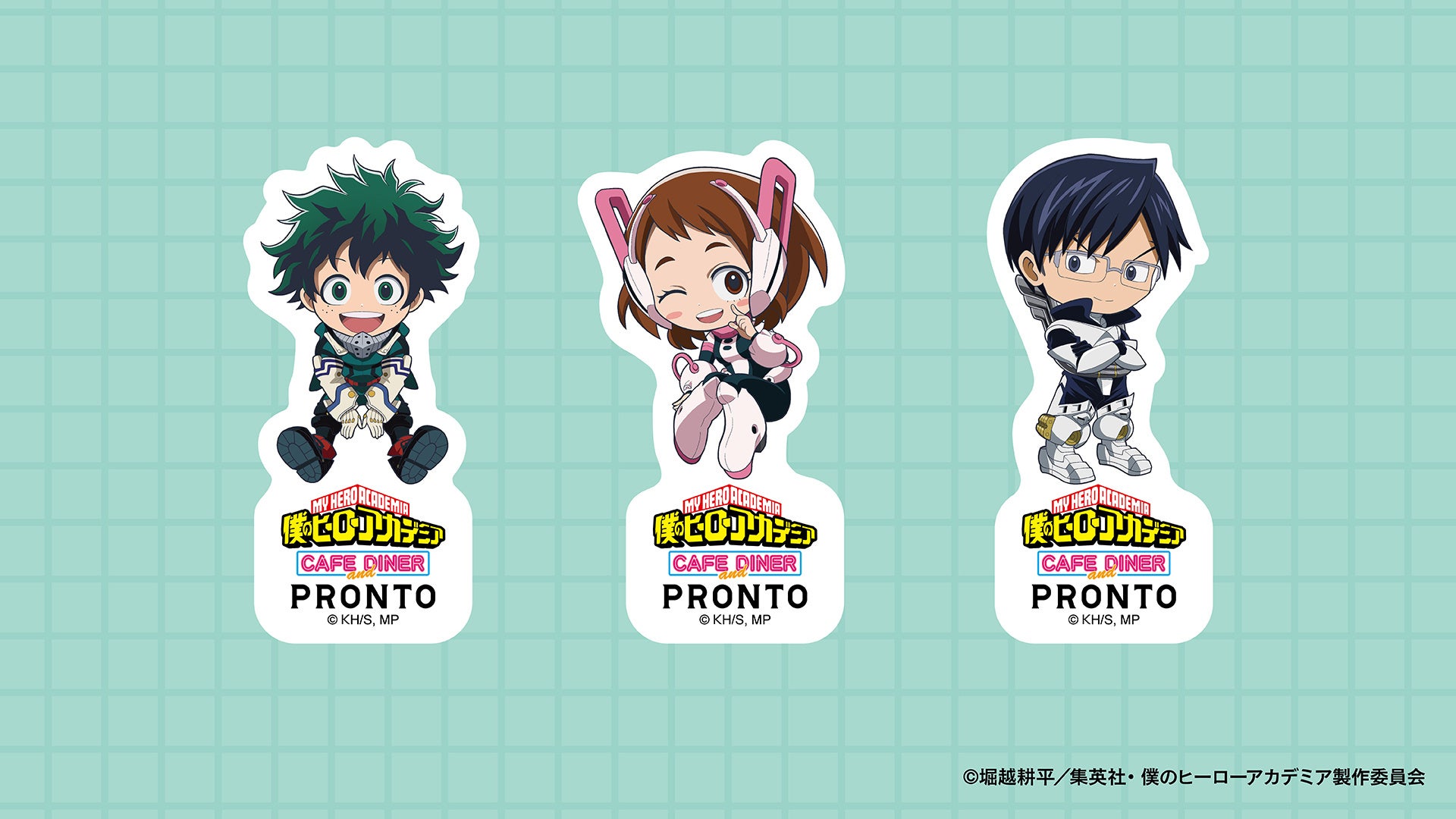 ドリンク特典オリジナルステッカー(全3種類)