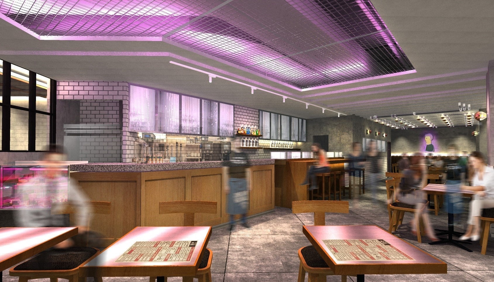 PRONTO 博多駅地下街店のサカバ内観