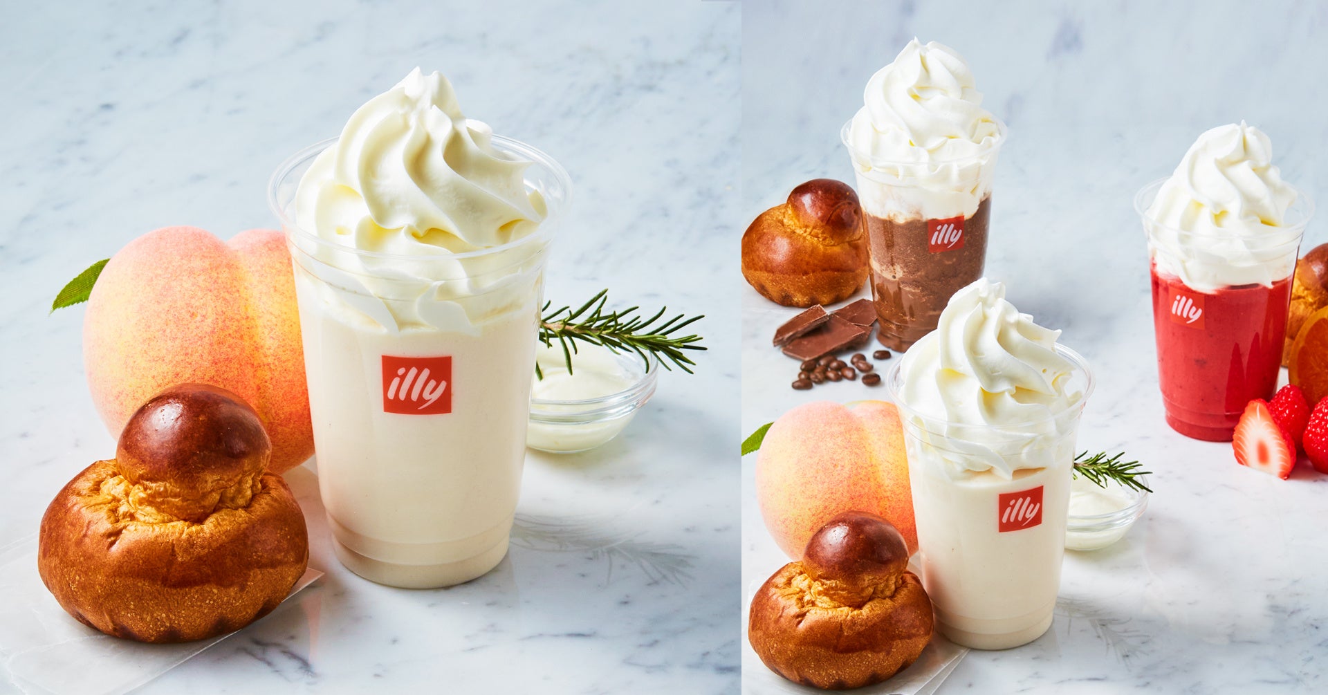 左側「パンナグラニーチェ ビアンカ」660円