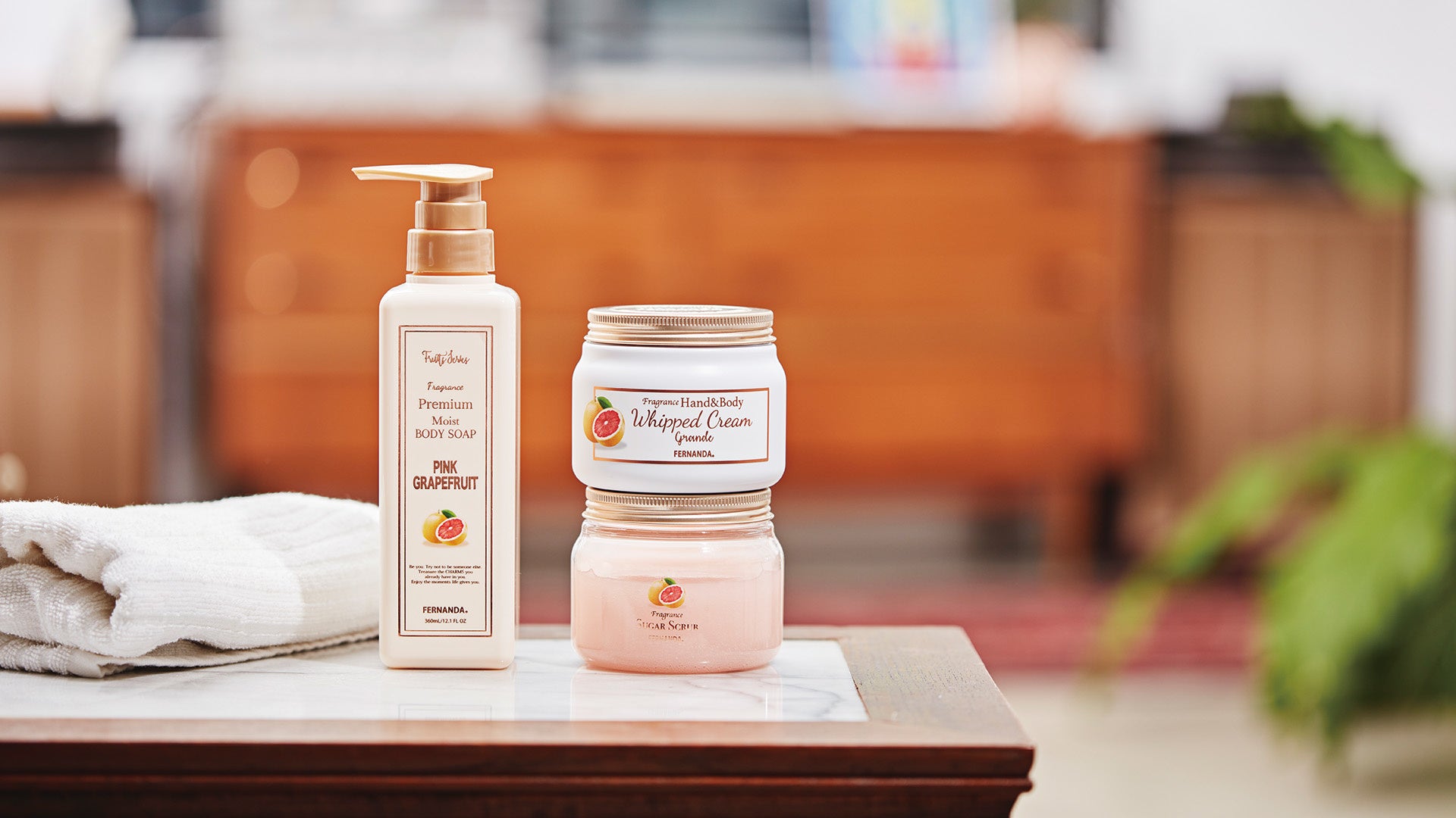 今年も本物の香り、お届けします。FERNANDAフルーツシリーズ「ピンク