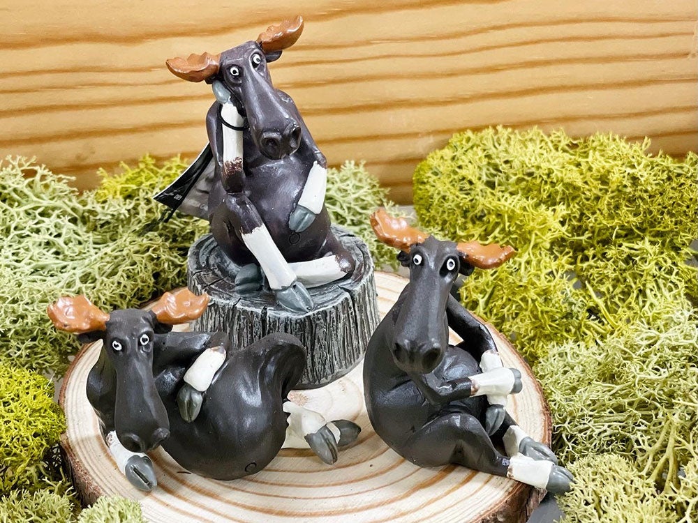 ヘラジカのオブジェ 1,980円(税込)から