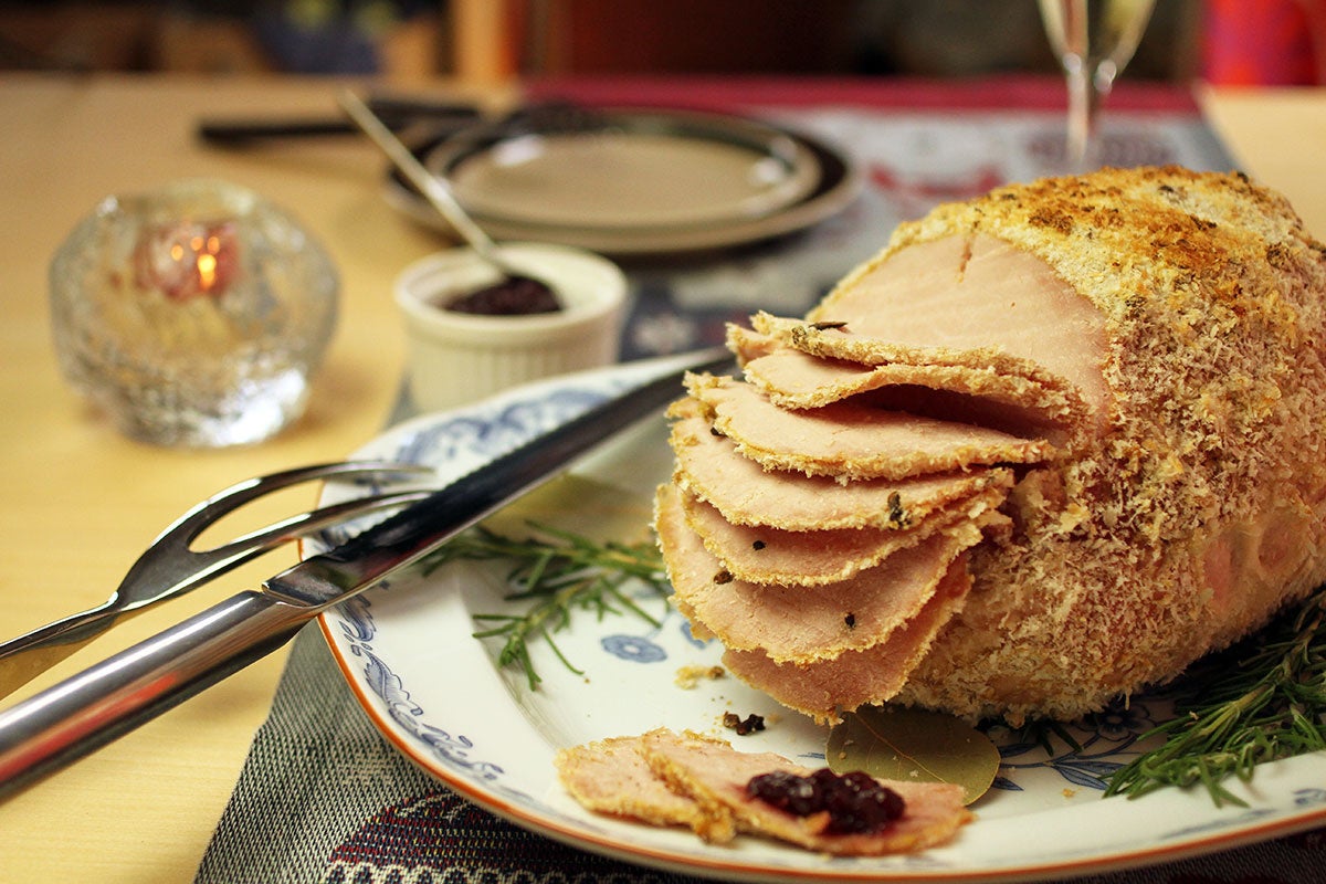 クリスマスハム 5,940円（調理イメージ）