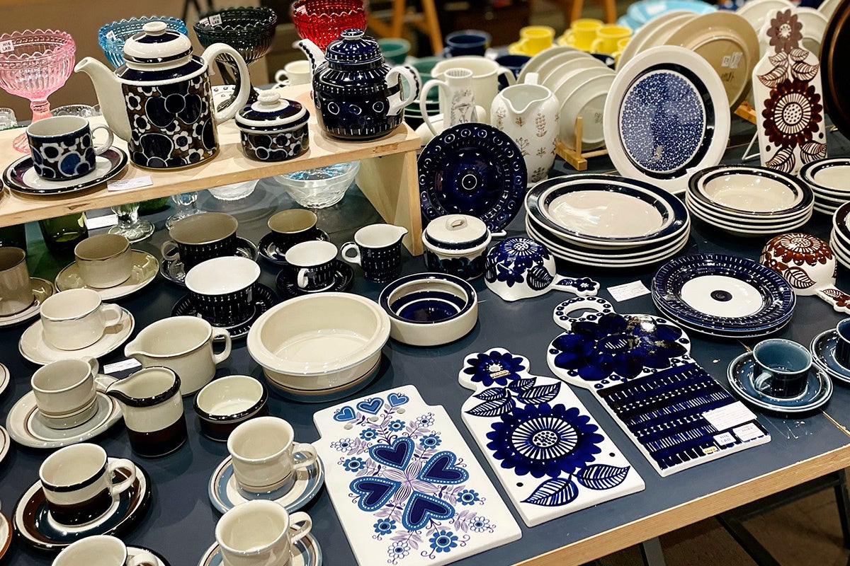 北欧ヴィンテージ陶器/ファブリック特集 ※写真はイメージです。