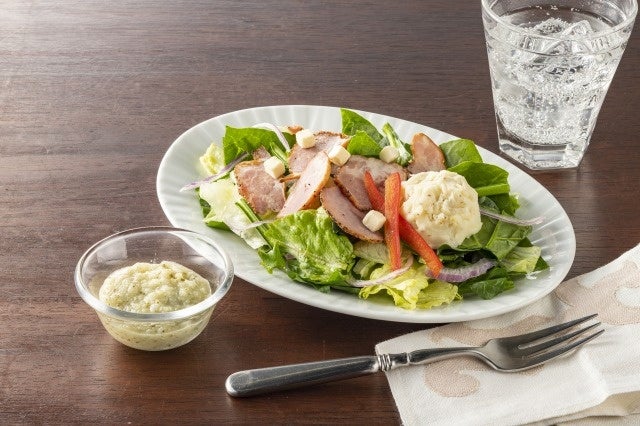 『ボンディ監修 黒胡椒ハムのサラダ』①