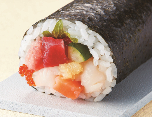 一番人気！豊漁八宝海鮮巻