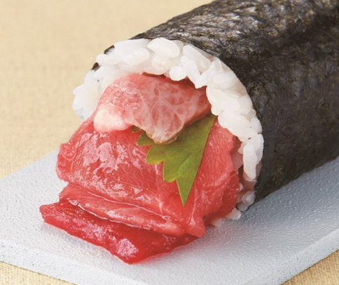 大とろ中とろ入り！天然本鮪巻