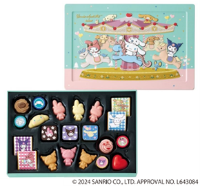 サンリオキャラクターズ メリーゴーランド缶