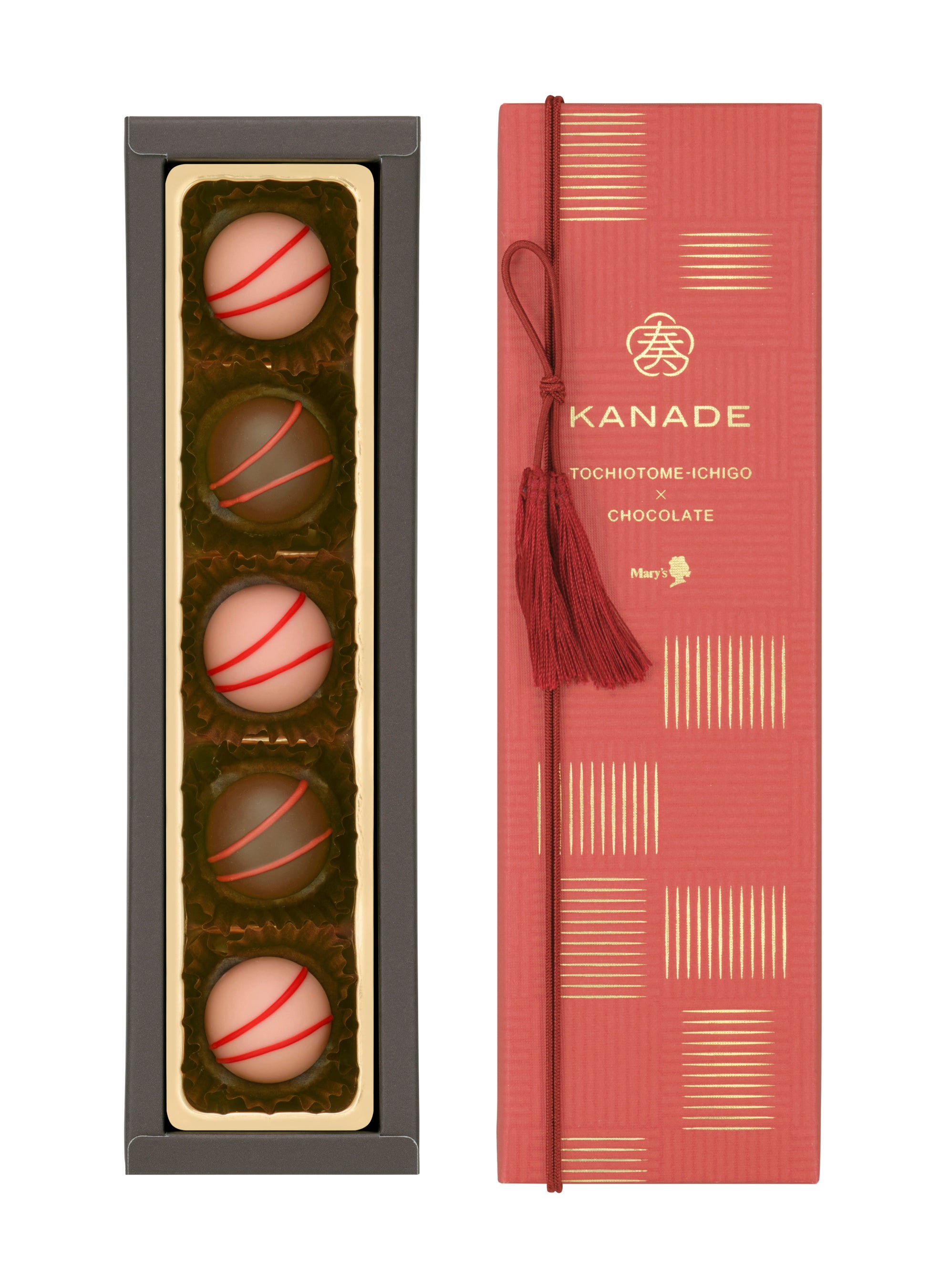 メリーチョコレート 奏 とちおとめ苺トリュフ