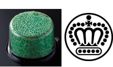 まるごとメロンショートケーキ 4号②