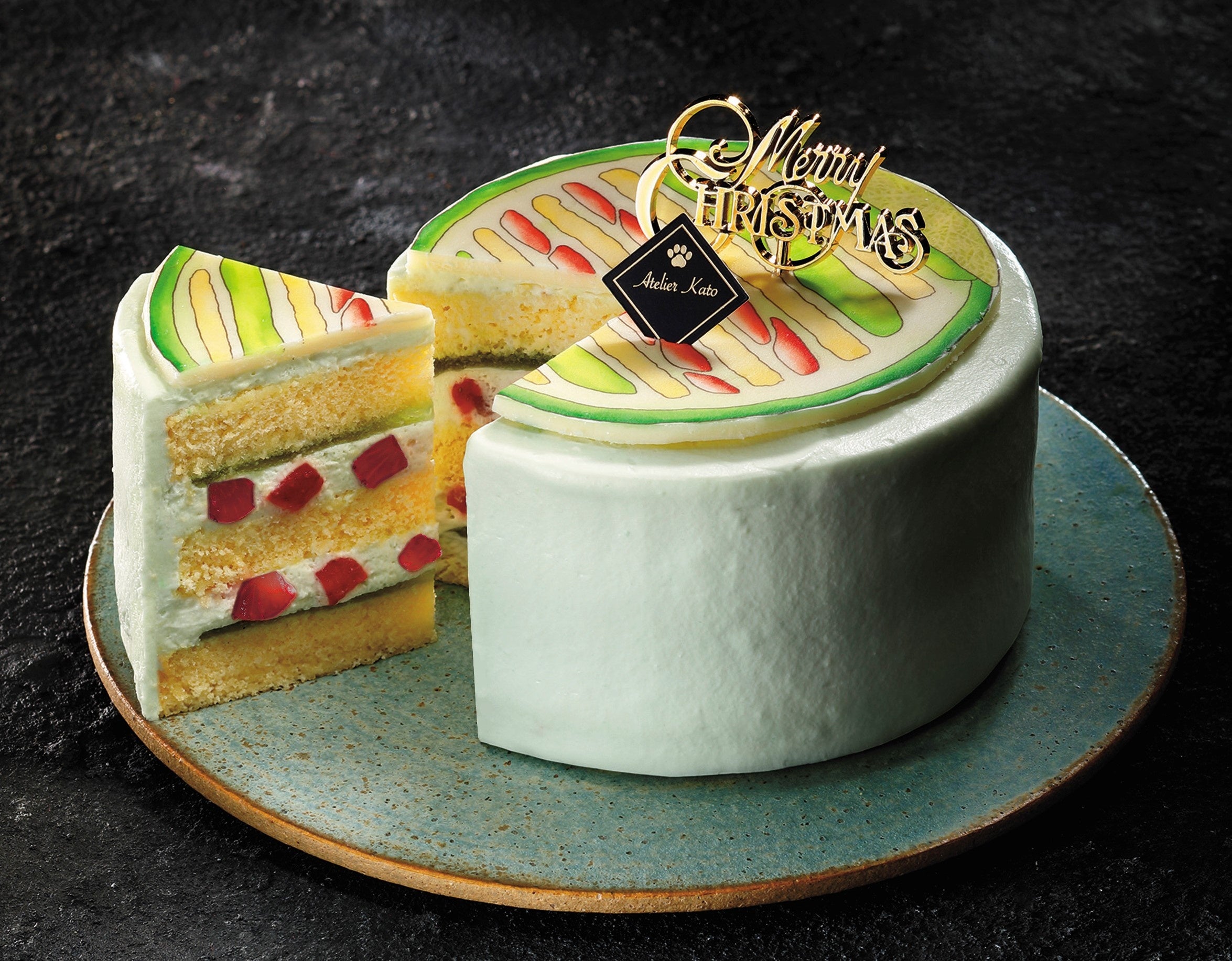 まるごとメロンショートケーキ 4号①