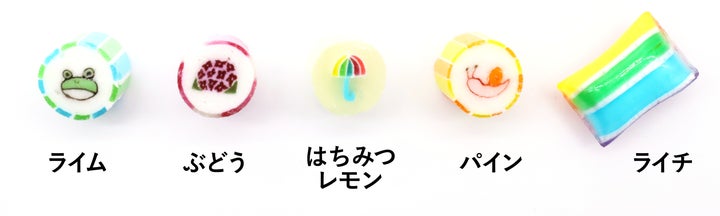 梅雨の「雨」の日を“ワクワク”に変える、爽やか&カラフルな「あめ」シリーズ | 株式会社PAPABUBBLEのプレスリリース