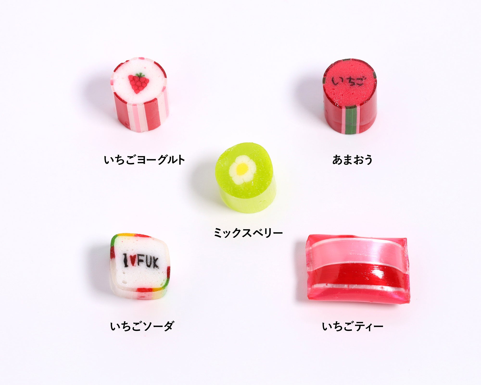 福岡限定いちごミックス　フレーバー