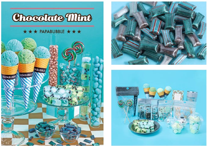 PAPABUBBLE王道人気のチョコミントシリーズがさらに充実して登場 禁断 PAPABUBBLE王道人気のチョコミントシリーズがさらに充実して登場 禁断