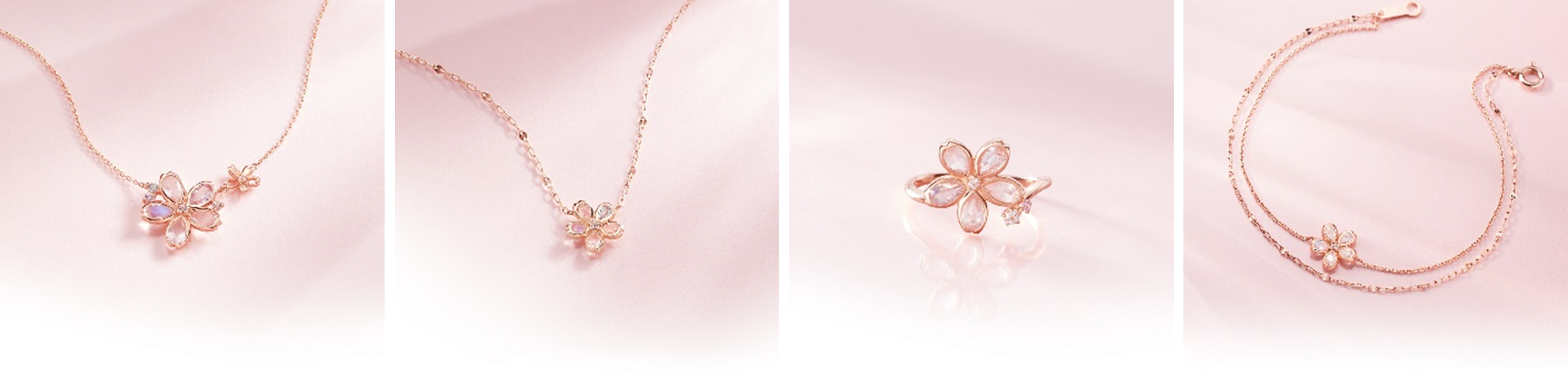 厳しい季節を乗り越えて美しく咲く希望の桜 4℃の「Sakura Collection