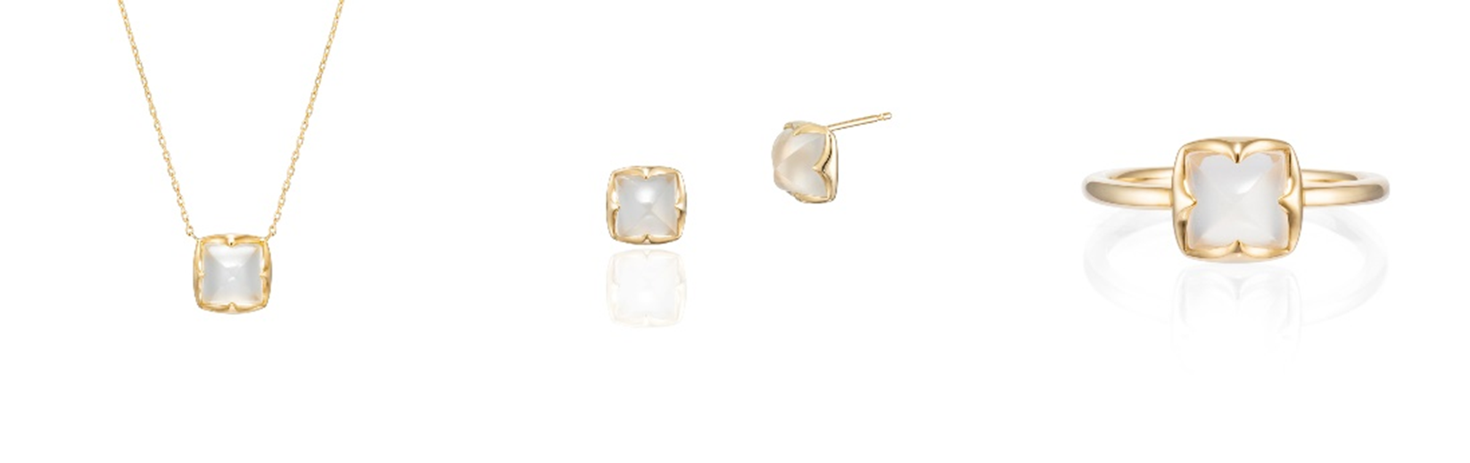 秋の芳醇な4つの香りから着想したジュエリーコレクション EAU DOUCE4