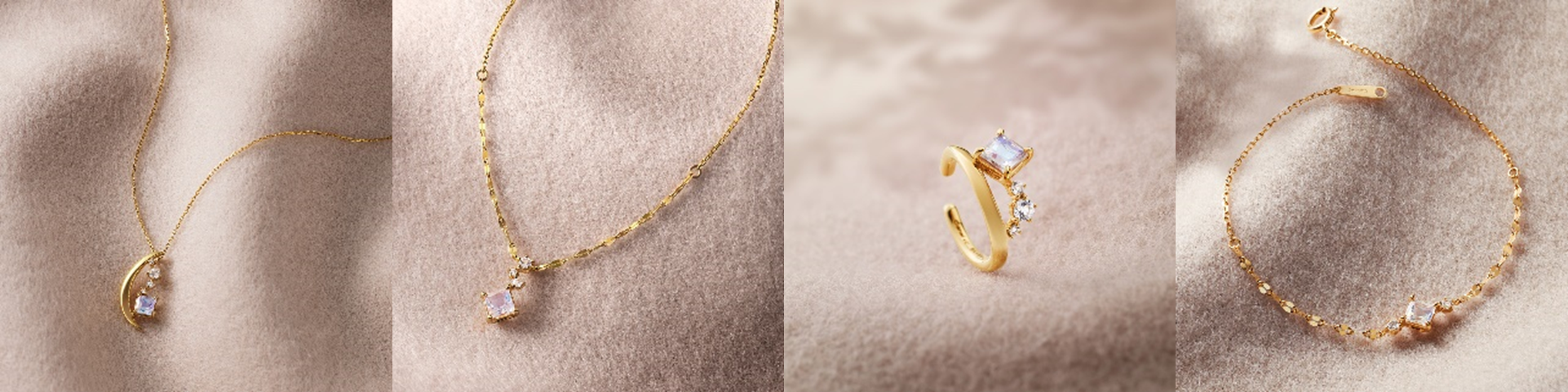 ゆったりと移ろう秋の情景を映したジュエリーを纏って Canal 4℃の2022