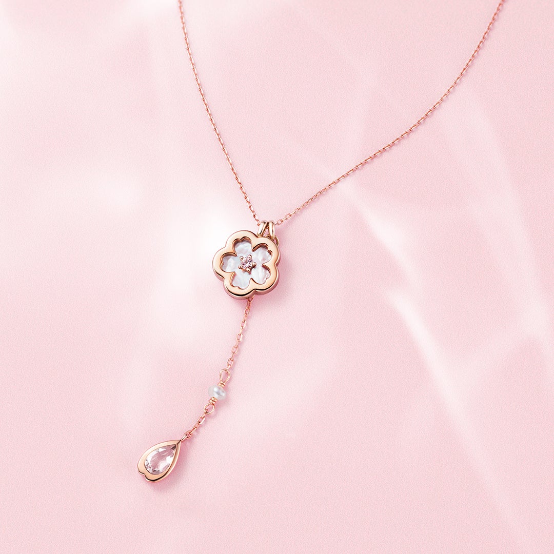 [新品未使用]4℃ 2024 SAKURA Collection ネックレス 19046-295-