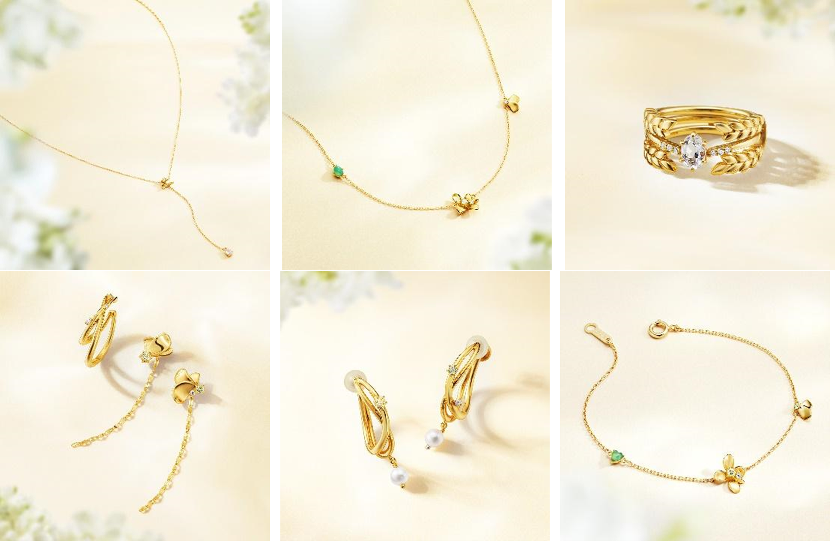 ミモザやライラックが咲きほこる情景を爽やかに纏って 4℃の「2024