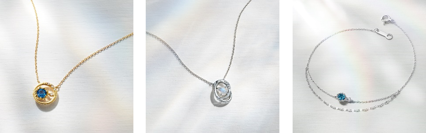 夏の自然の美しい色彩をイメージしたジュエリー 4℃の「2024 Summer