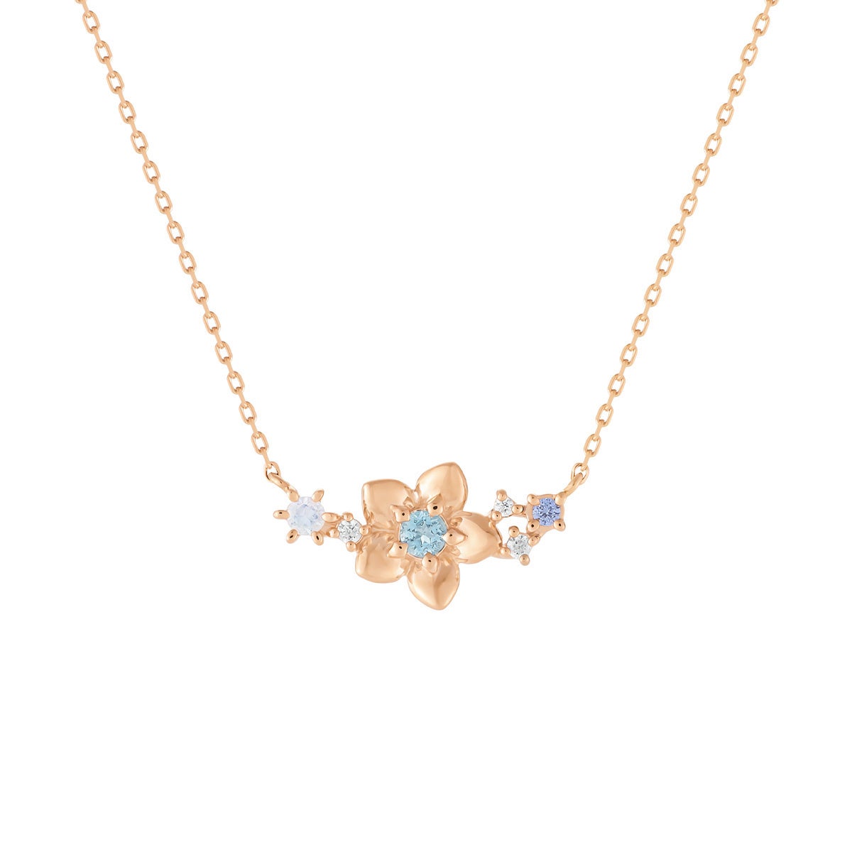 【新品】4°c ネックレス 誕生石 花モチーフ canal1300 org.jpg