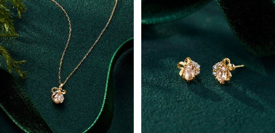 ピアス　オデュース4℃ オデュース4℃「幸せのベル」着想の24年クリスマスジュエリー