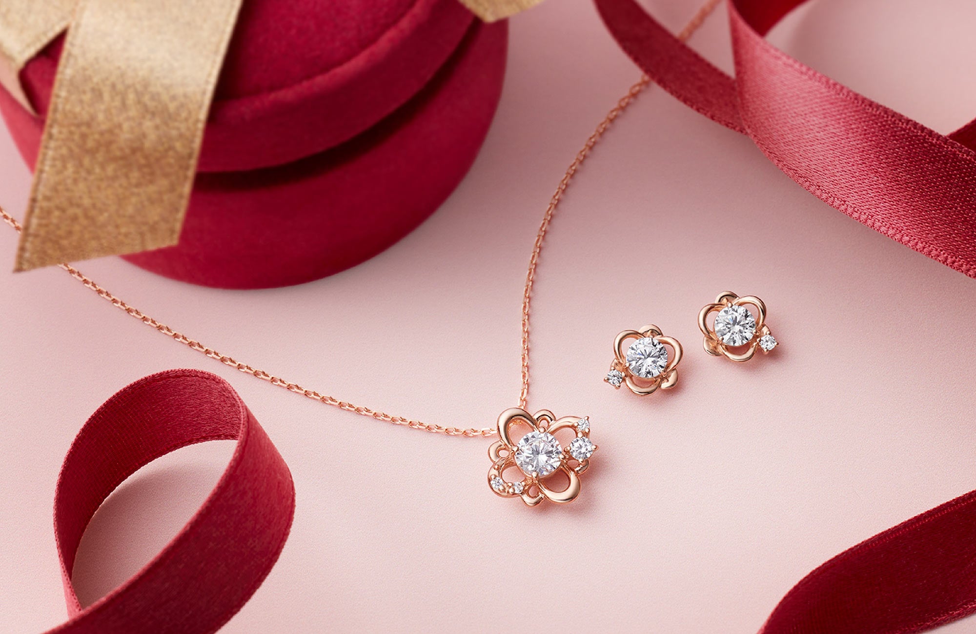 じゅんさくら★ブラジル産グリーンクオーツ★オーダー Canal 4℃から初の桜ジュエリー登場 「Sakura Collection」で一足早く春