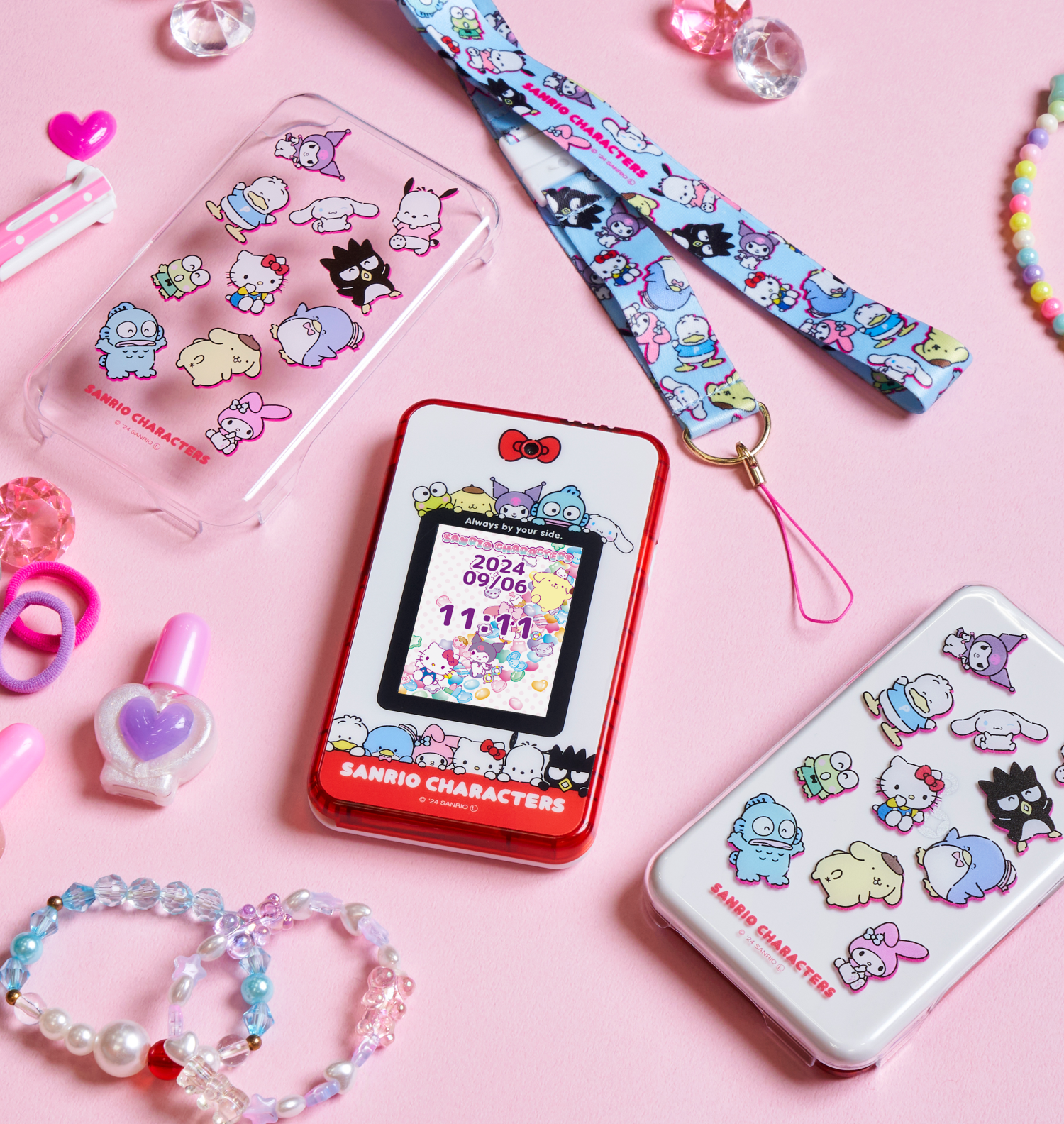 ディズニーキャラクター」「サンリオキャラクターズ」「mofusand