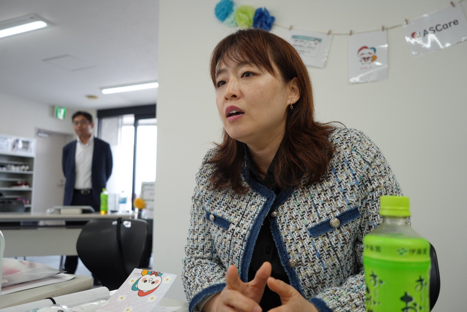 研修について語る韓国側参加者