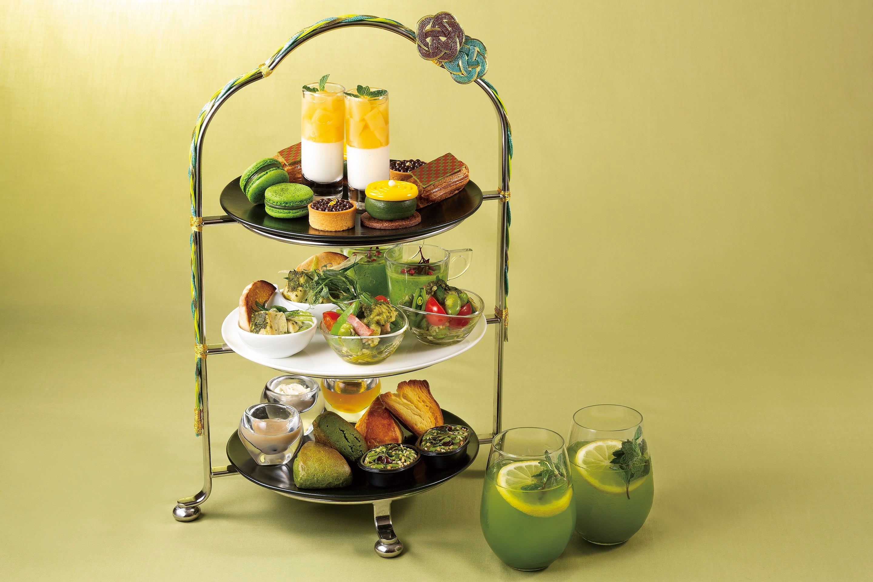 和束茶アフタヌーンティー　※写真は2名様分のイメージです。