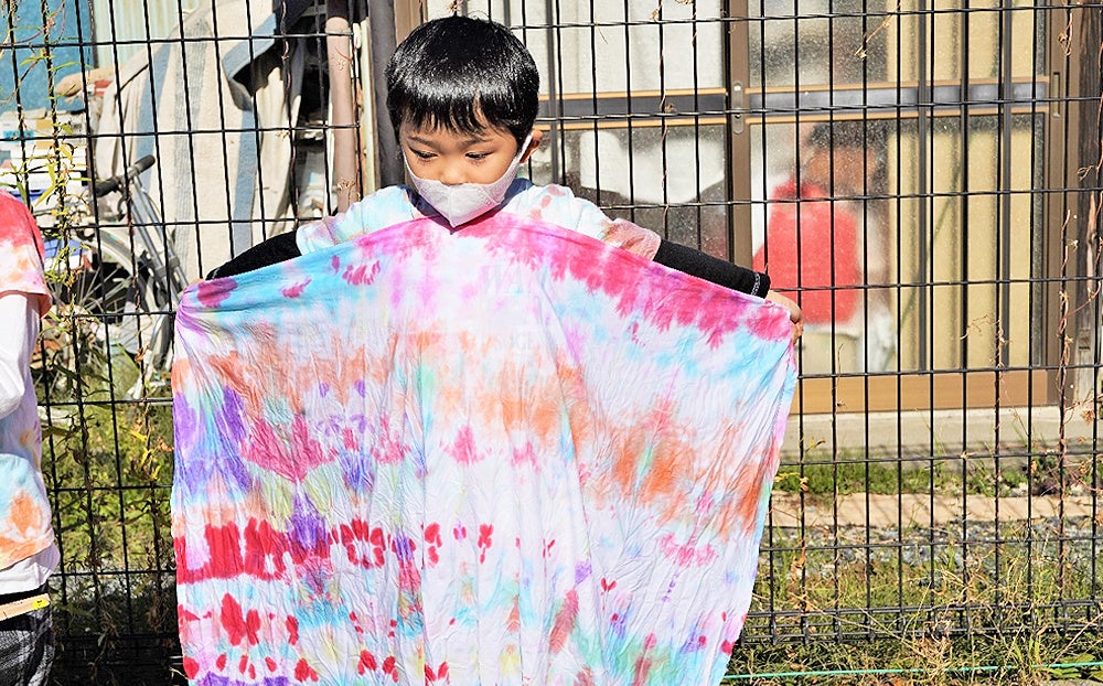 （完成したらみんなにお披露目。２つとして同じもののないオリジナル）