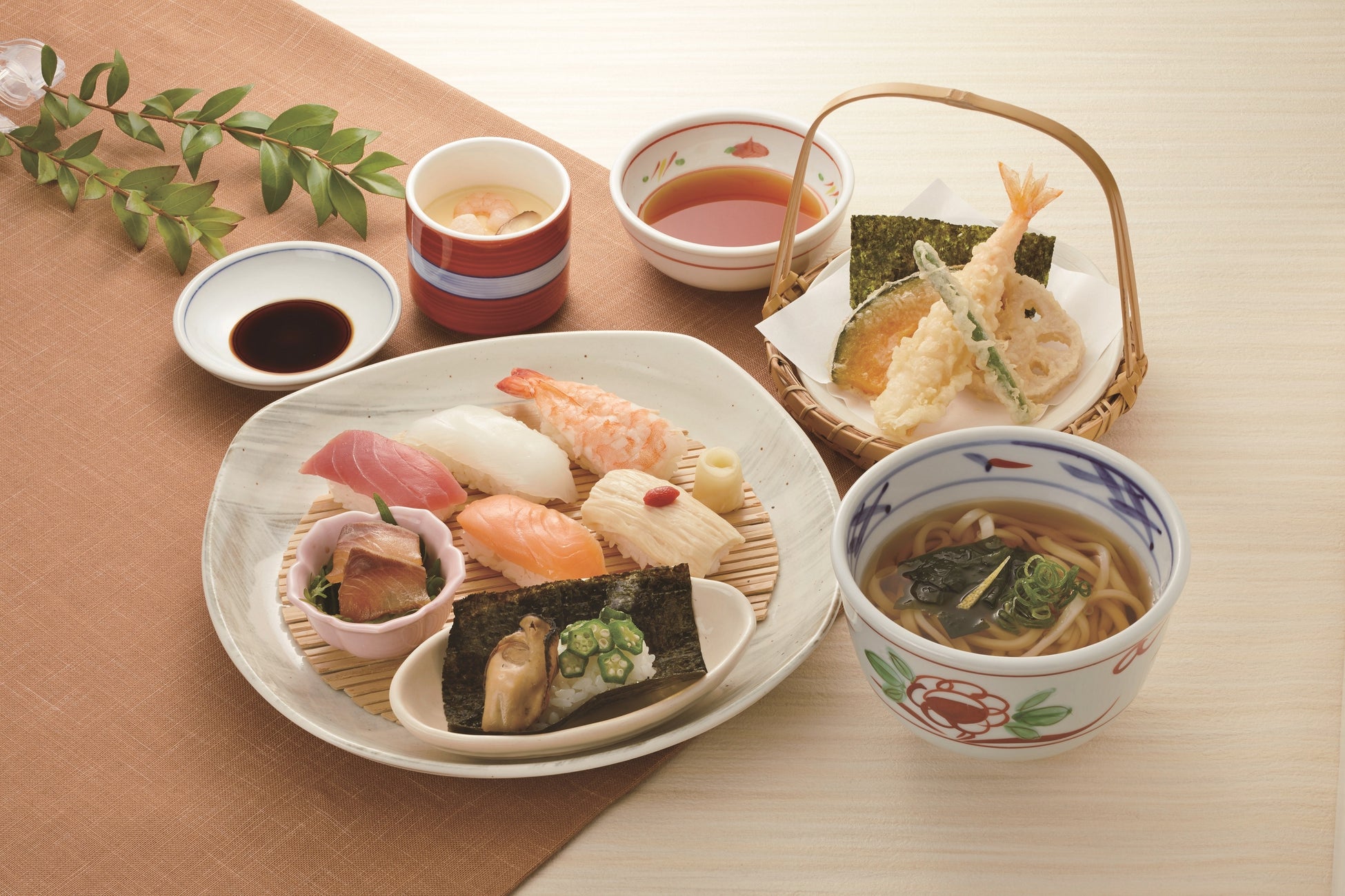 季節のすし和膳(早春) 1,399円(税込1,538円)