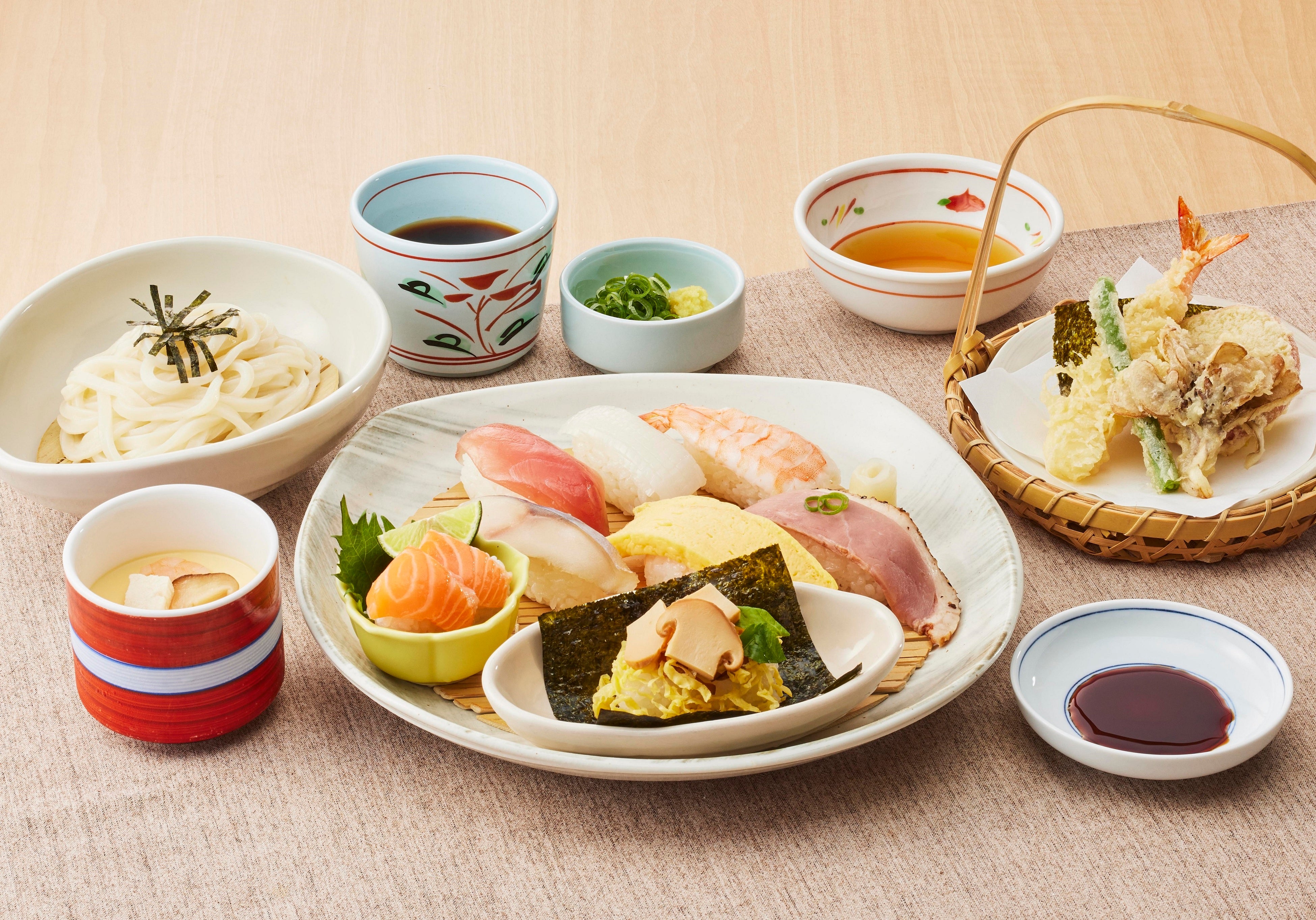 季節のすし和膳(秋)　税込1,648円