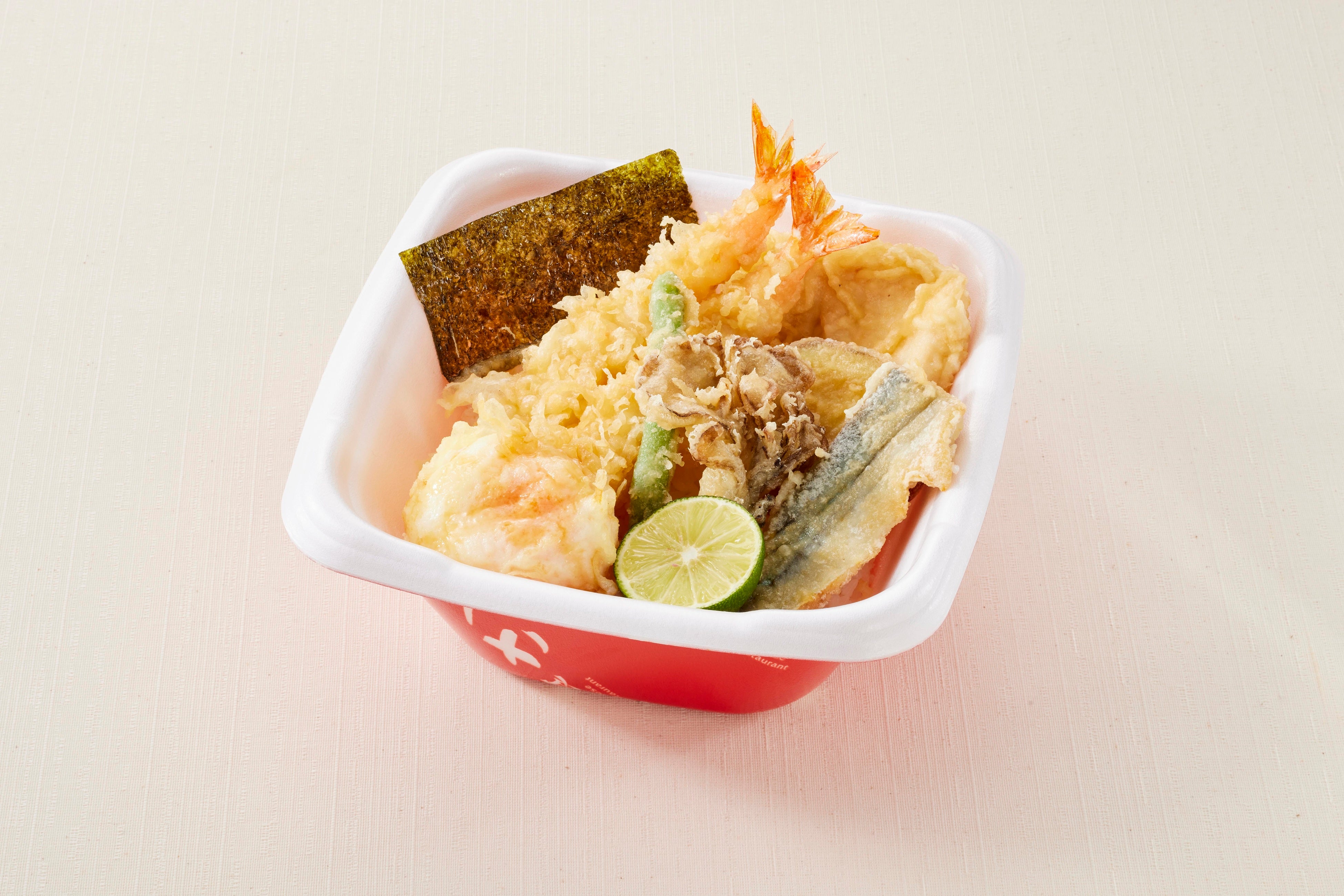 秋のとろ～り月見天丼　   ８６２円