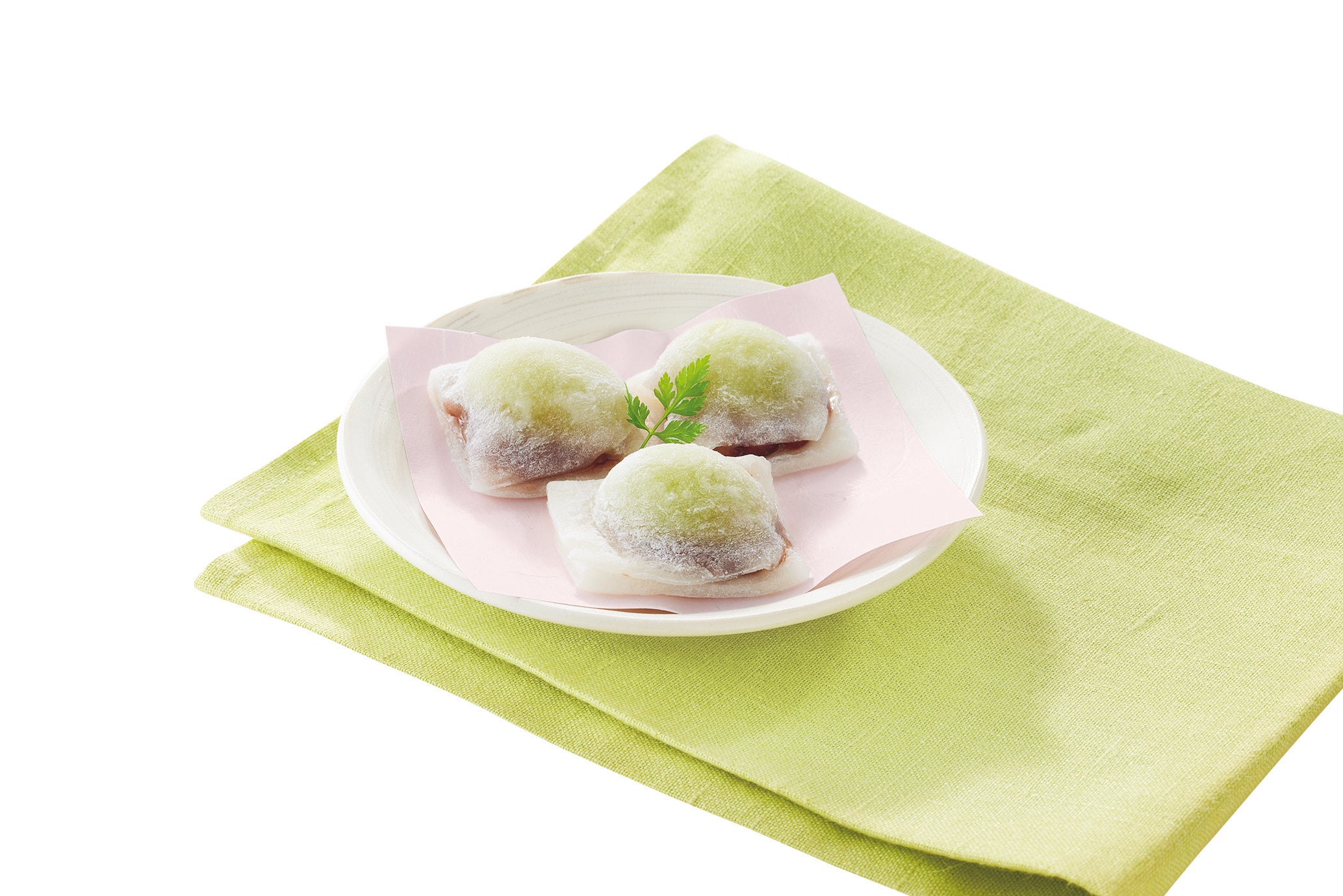 店仕込み　シャインマスカットの手包みミニ大福　　２９９円(税込３２８円)