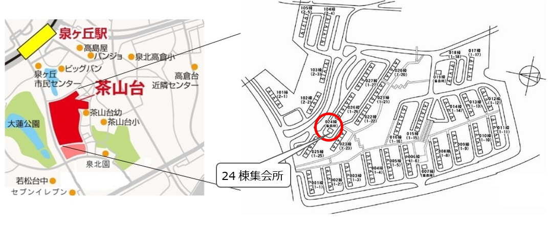 オープンルーム　地図