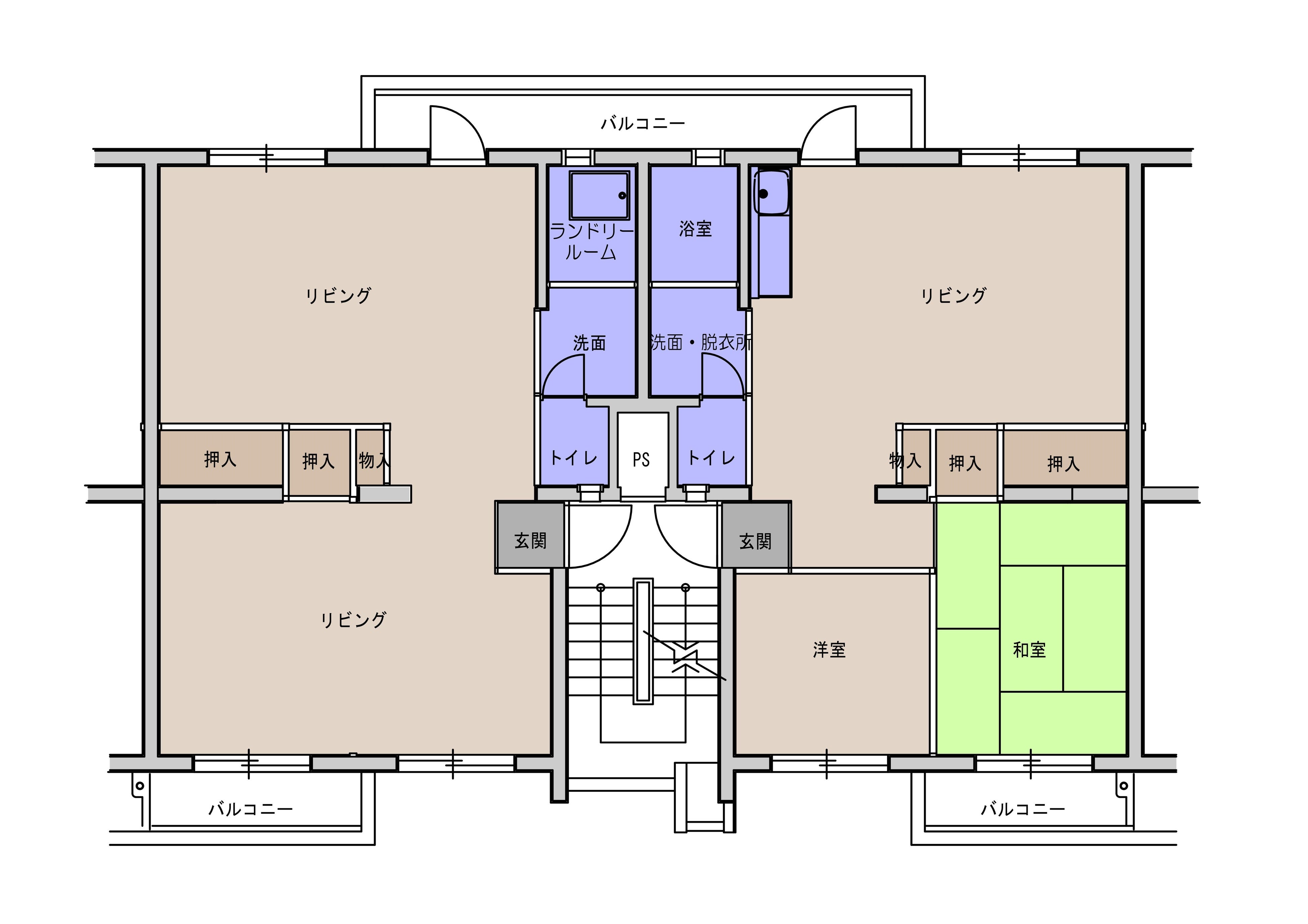 フレックスダブル（茶山台B団地）