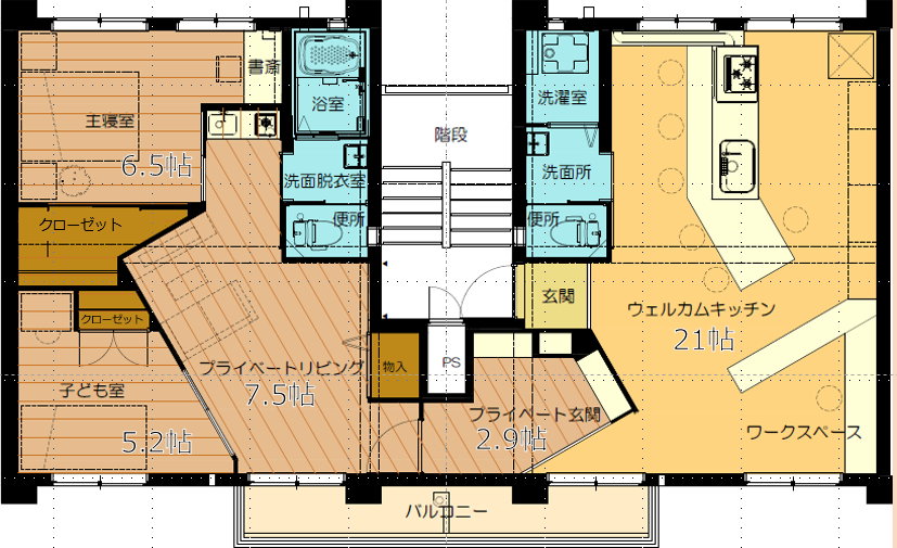 グランプリ作品（22棟105号室）