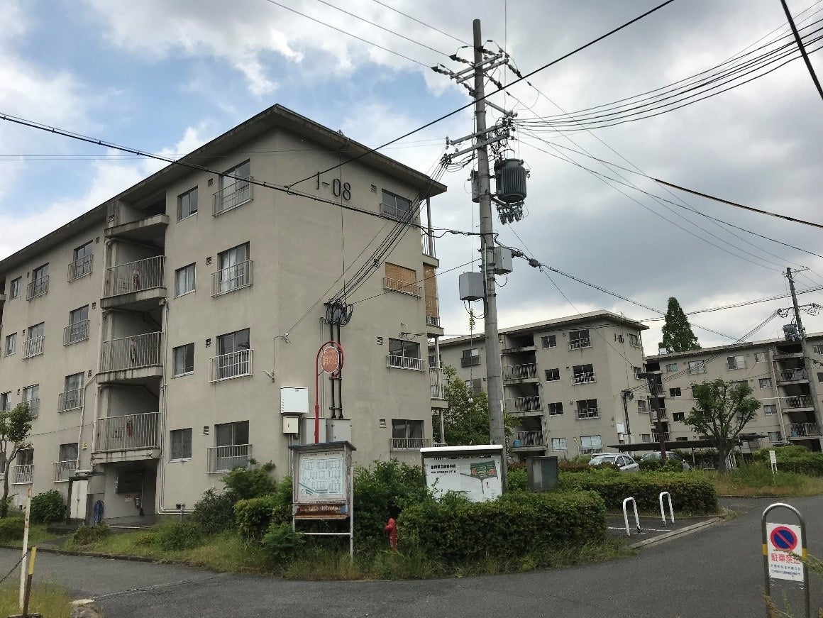 金岡東団地の外観