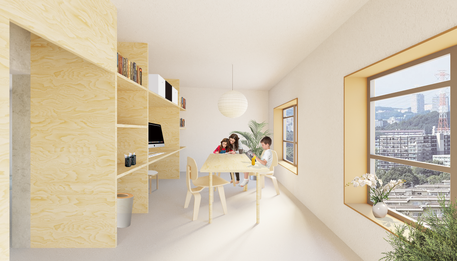 ニコイチプランイメージパース