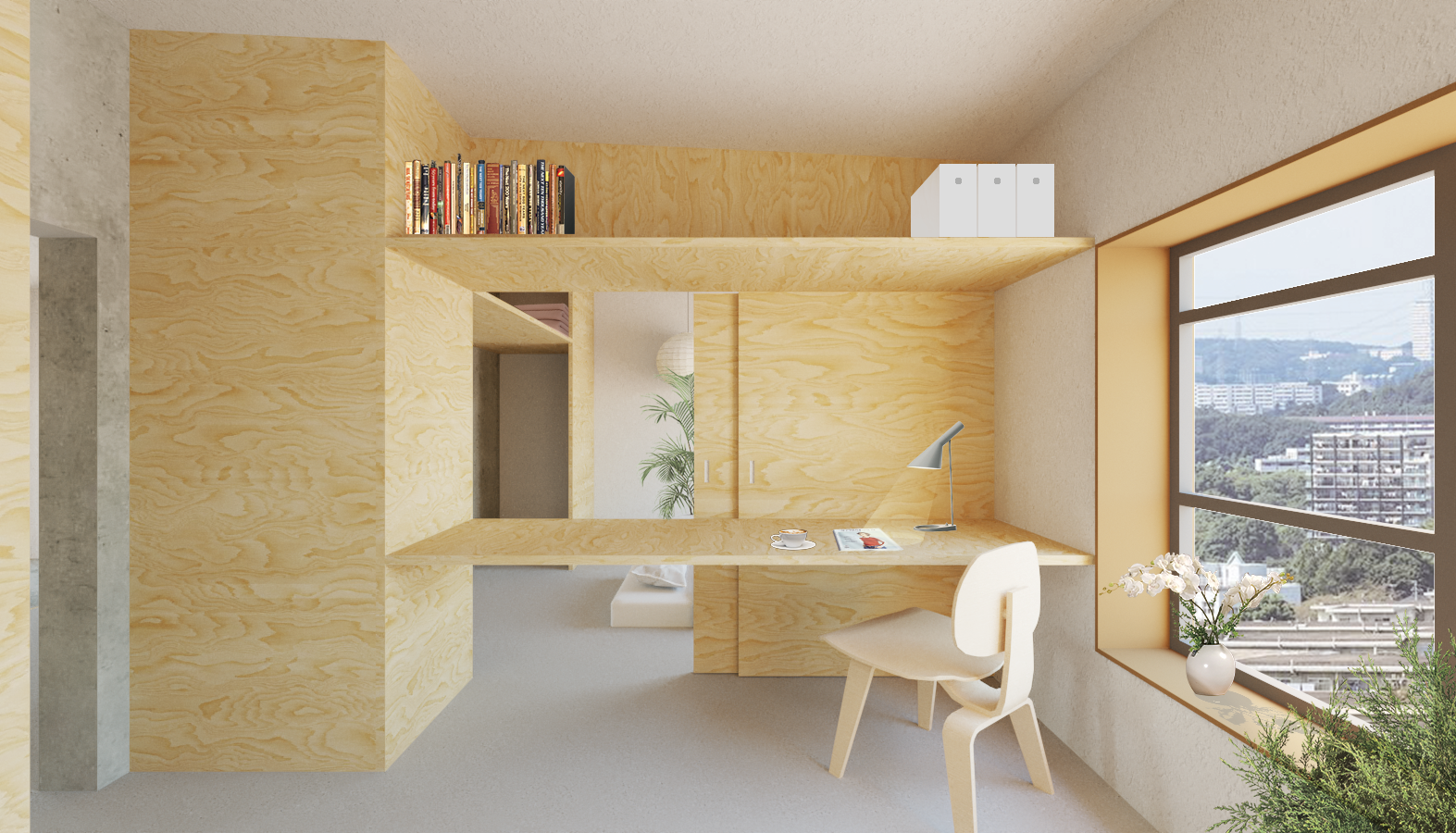 リノベ50プランイメージパース