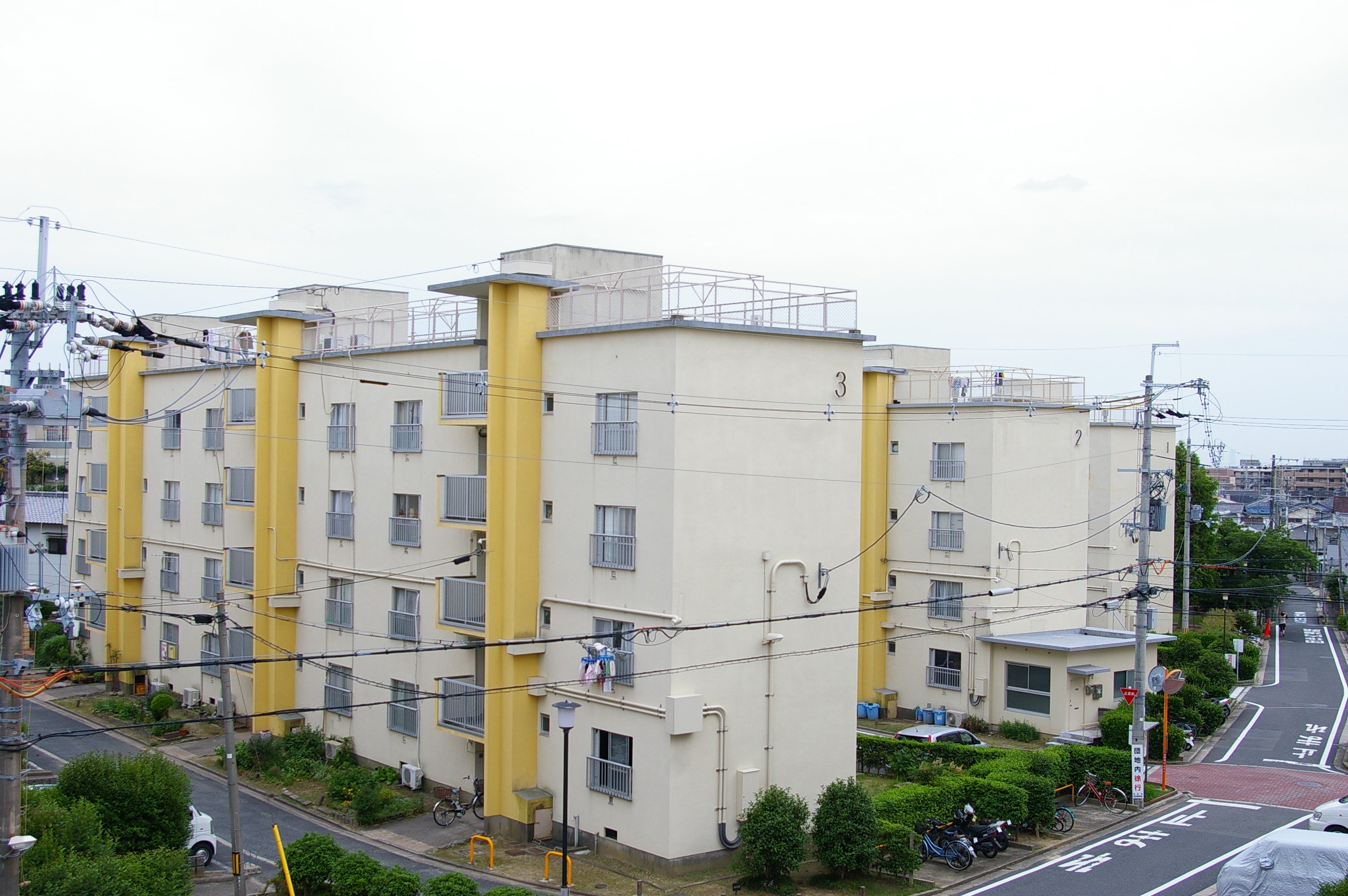 井口堂団地外観(現況)