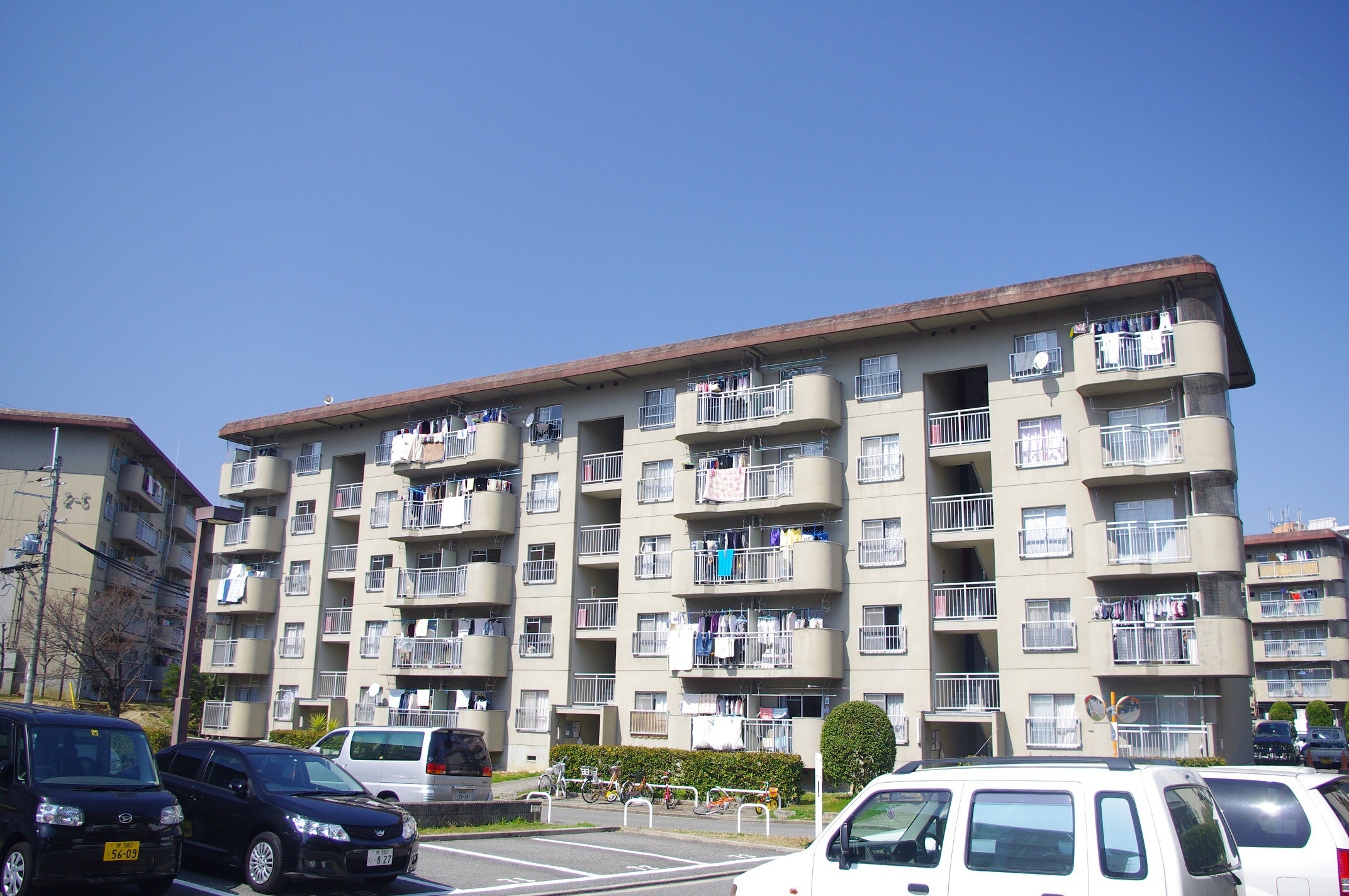 鴨谷台団地外観